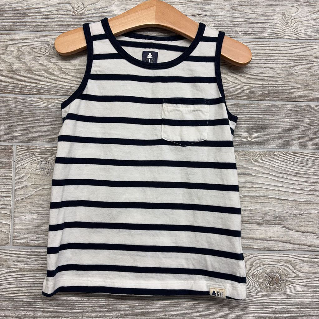 Pocket Tank Top Stripes 5