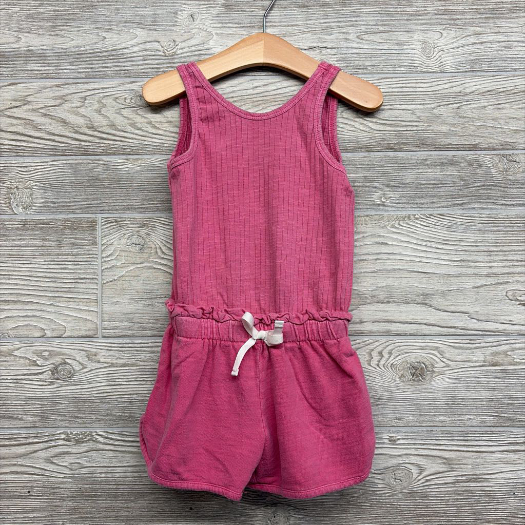Ribbed Tank Romper 4t