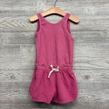 Ribbed Tank Romper 4t
