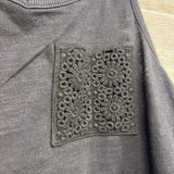 NEW Tank Top Macrame Pocket 10