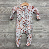 Ruffle Sleeper Flowers 0-3M