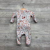 Ruffle Sleeper Flowers 0-3M