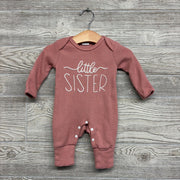 Waffle Knit Outfit Little Sister NB