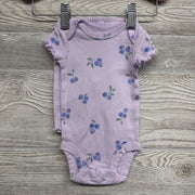 Bodysuit & Pants Blueberries Lettuce Trim NB