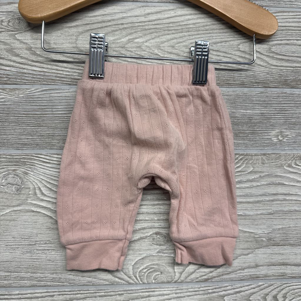 Pointelle Harem Pants NB
