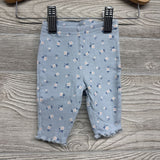 Bodysuit & Pants Flowers NB