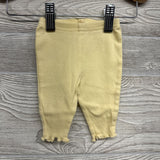Bodysuit & Pants Flowers Lettuce Trim NB