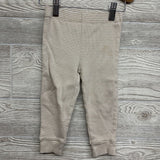 LS Ribbed Henley Shirt & Pants Stripes Bird 18M