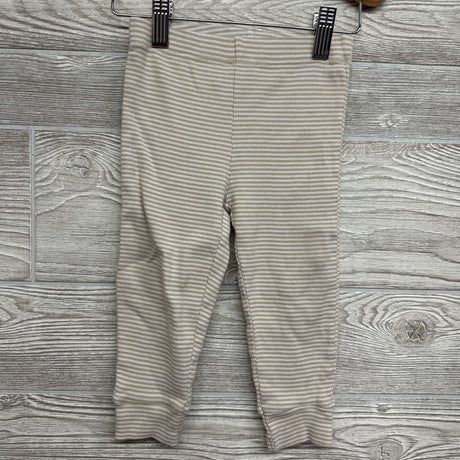 LS Ribbed Henley Shirt & Pants Stripes Bird 18M