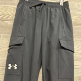 Woven Cargo Drawstring Joggers 8