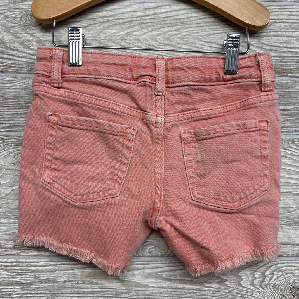 Denim Shorts Frayed 6-7