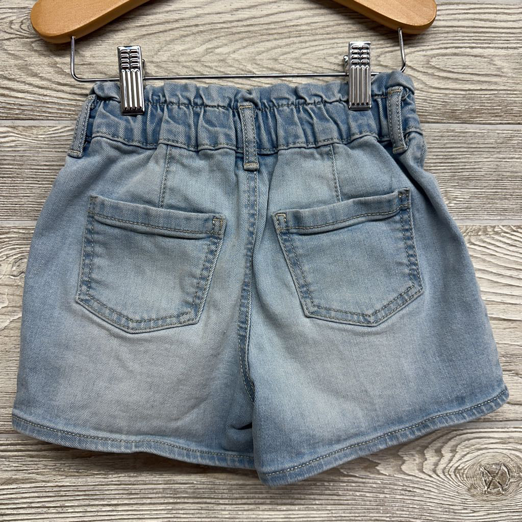 Denim Paperbag Shorts 6
