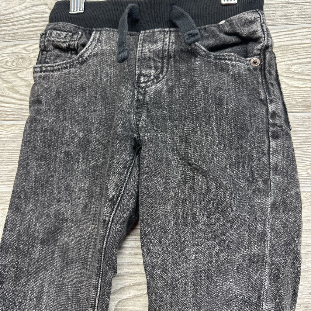 Pull On Drawstring Slim Jeans 4