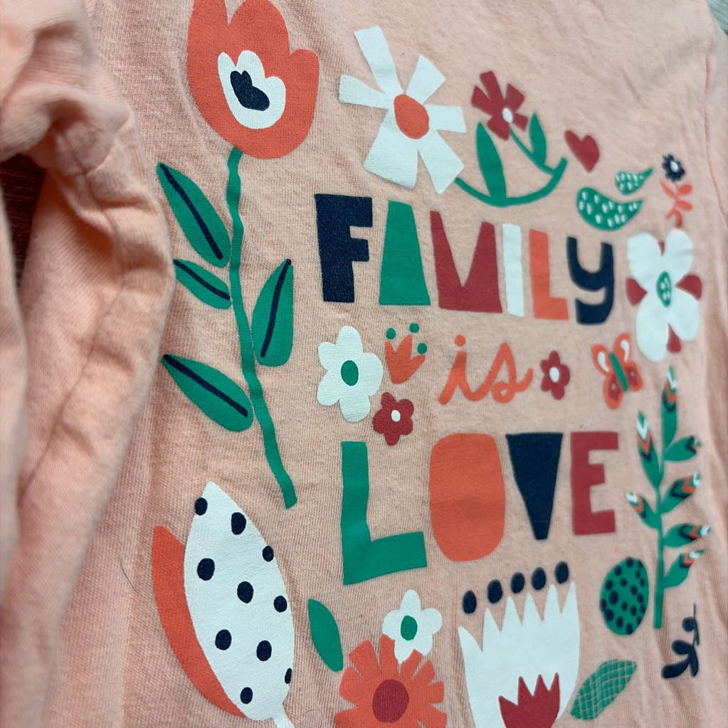 LS Shirt Family Is Love 5T