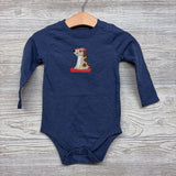 LS Bodysuit Dog Skateboarding 12M