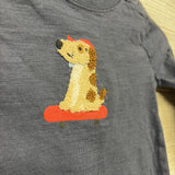 LS Bodysuit Dog Skateboarding 12M