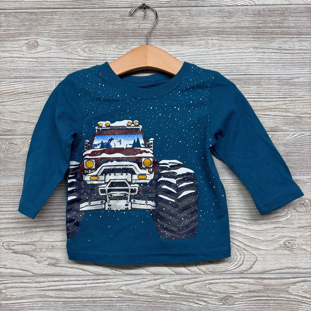 LS Shirt Truck Mountains 12M