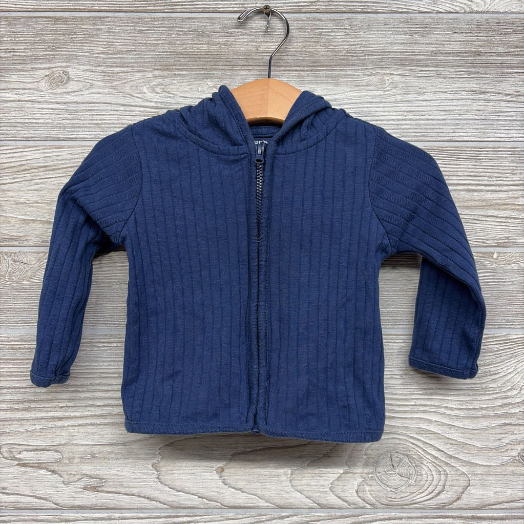 Ribbed Full Zip Hoodie 6-9M