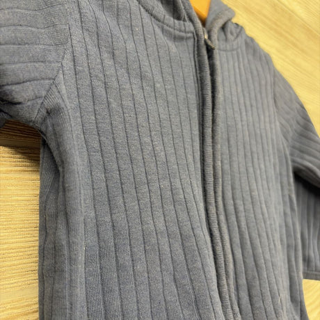 Ribbed Full Zip Hoodie 6-9M