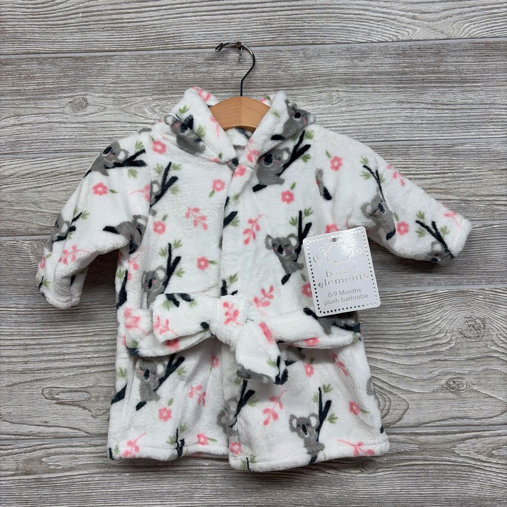 NEW Plush Bath Robe Koalas 0-9M