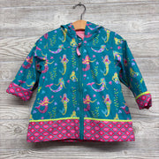 Rain Jacket W/ Hood Mermaids 2T