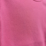 LS Ribbed Shirt Lettuce Trim 3T