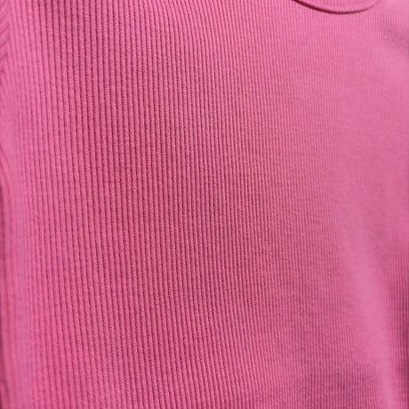LS Ribbed Shirt Lettuce Trim 3T