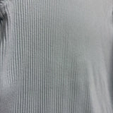LS Ribbed Shirt Tulle Ruffle Lace Trim 3T