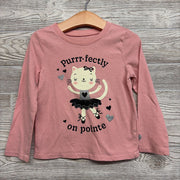 LS Shirt Purrr-fectly On Pointe 3T