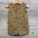 Tank Henley Shorty Romper Suns Palm Trees 18M