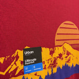 NEW LS Waffle Knit Shirt Mountains Sun 10-12