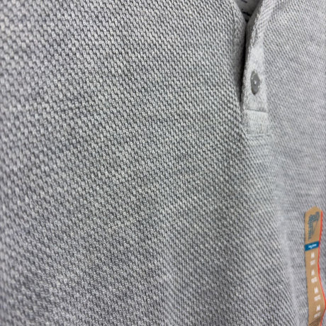 NEW LS Waffle Knit Henley Shirt 10-12