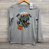 NEW LS Shirt Trick Rawr Treat Dinosaur 12