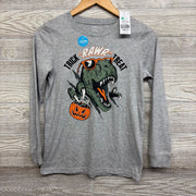 NEW LS Shirt Trick Rawr Treat Dinosaur 12