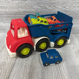 Happy Cruisers Car Carrier Truck & 5 Cars