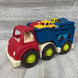 Happy Cruisers Car Carrier Truck & 5 Cars