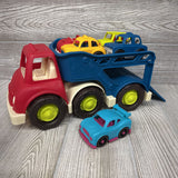 Happy Cruisers Car Carrier Truck & 5 Cars