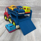 Happy Cruisers Car Carrier Truck & 5 Cars