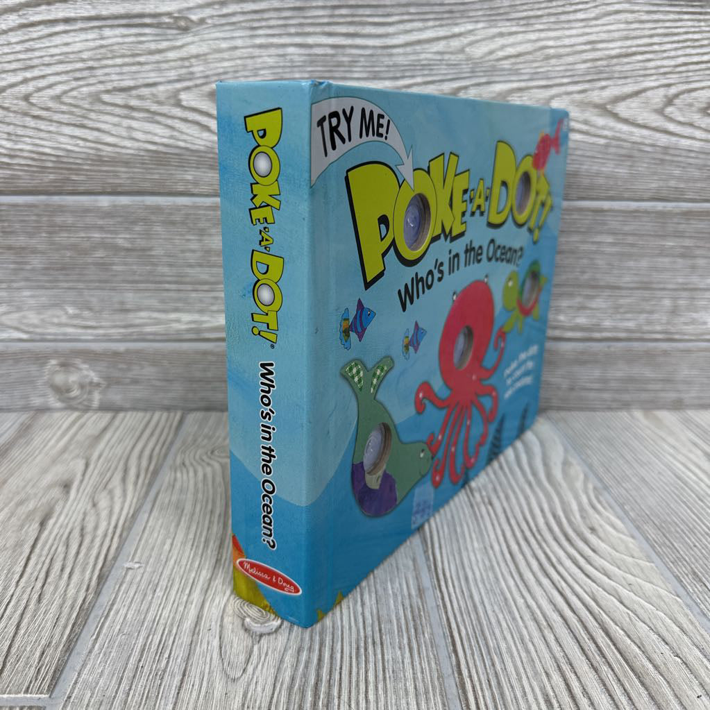 Poke-A-Dot Who's In The Ocean? Board Book