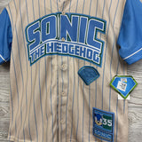 NEW #35 Sonic Baseball Jersey 10-12