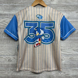 NEW #35 Sonic Baseball Jersey 10-12