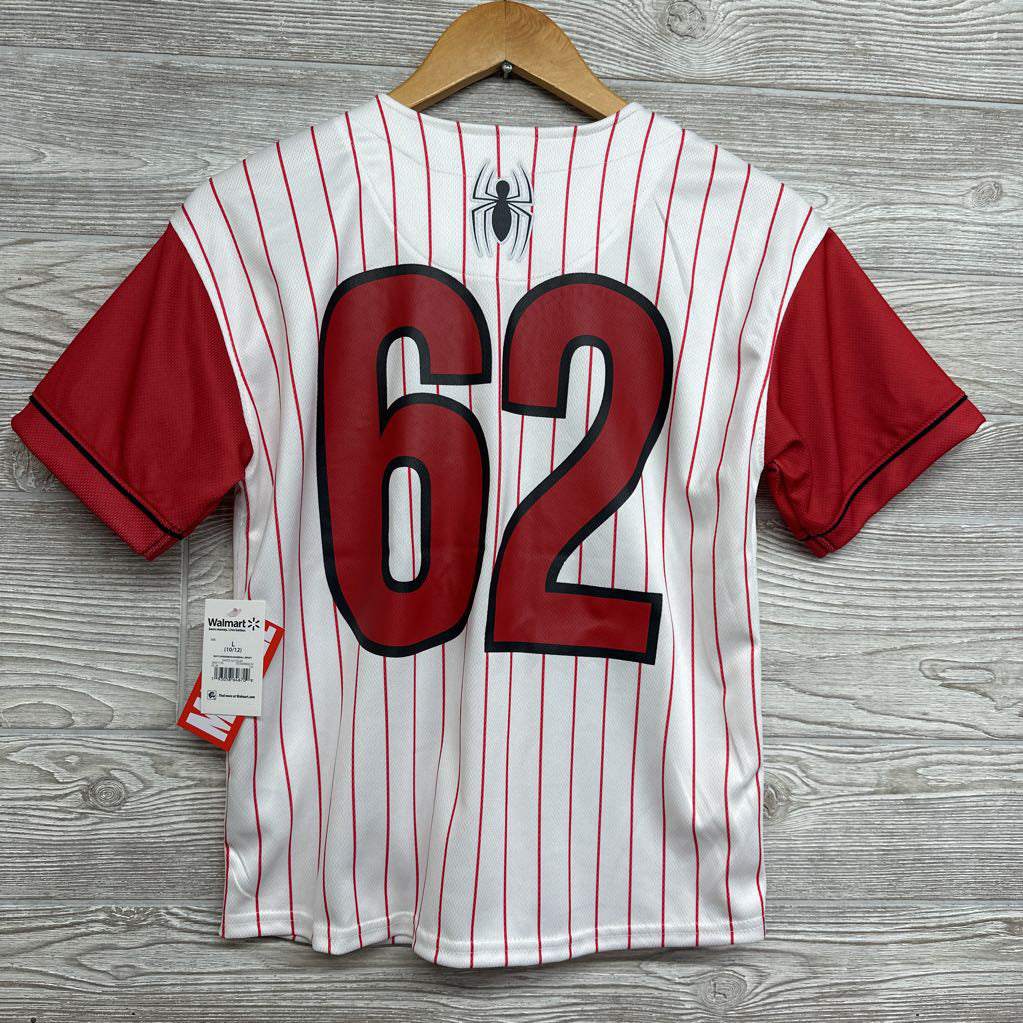 NEW #62 Spider-man Baseball Jersey 10-12