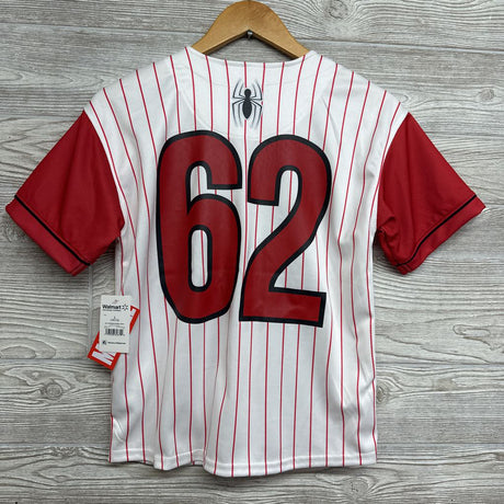 NEW #62 Spider-man Baseball Jersey 10-12