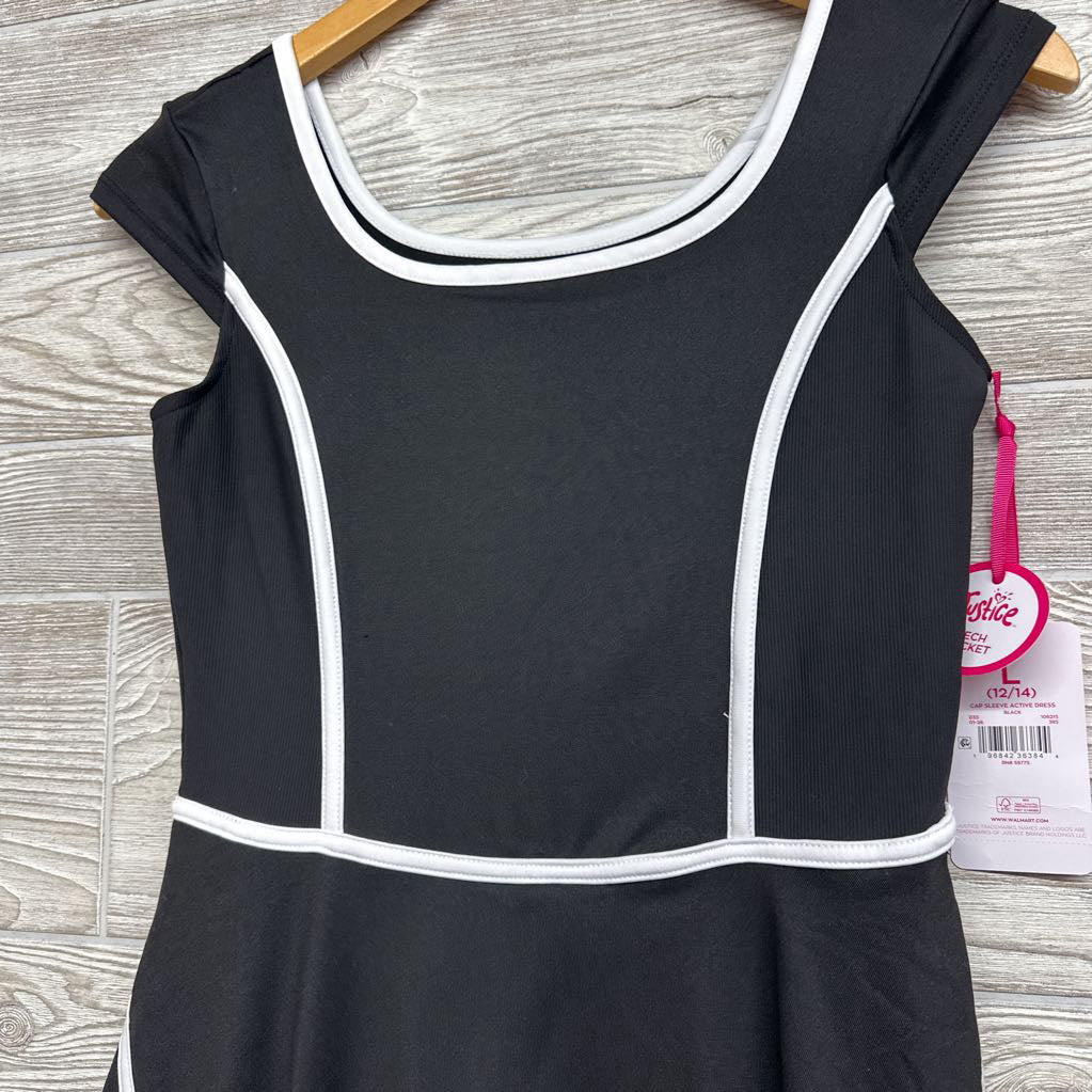 NEW Cap Sleeve Active Dress 12-14