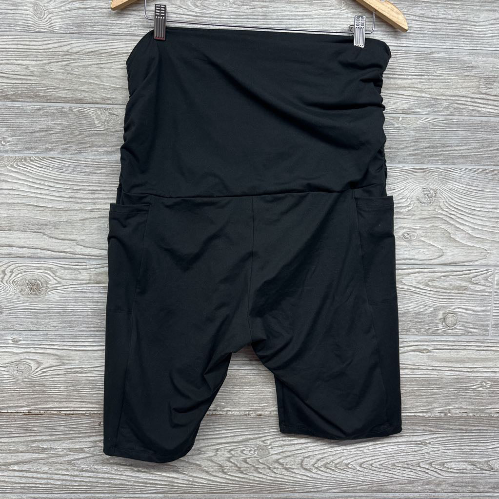 Full Panel Bike Shorts W/ Pockets 2XL