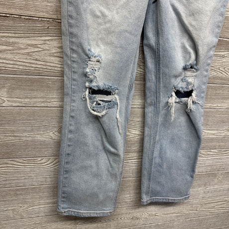 Full Panel Jeans Ripped Knees Large