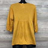 Peplum Blouse Buttons Small