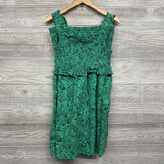 Smocked Tank Top & High Waist Skirt Flowers Large