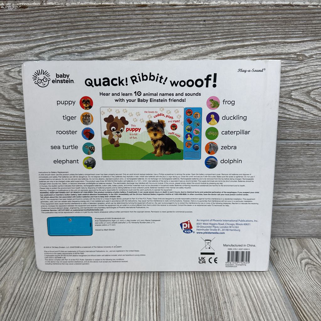 Amazing Animals Sound Book