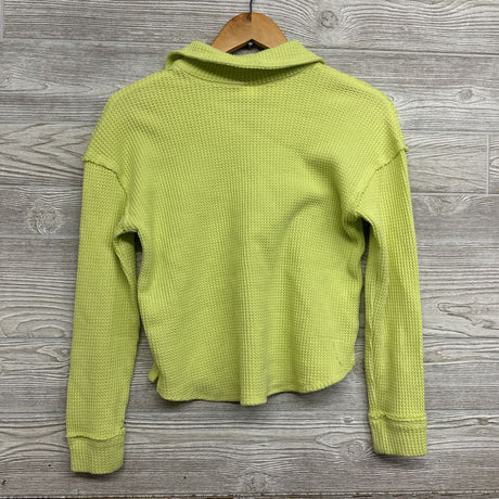 Waffle Knit Shirt W/ Collar 14